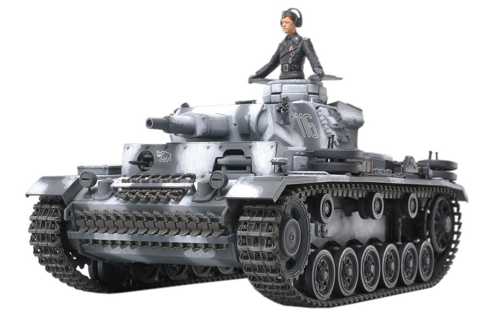 Tamiya - Panzerkampfwagen III Ausf. N Sd.Kfz.141/2, 1/35, 35290 цена и информация | Rotaļlietas zēniem | 220.lv