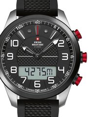 Rokas pulkstenis vīriešiem, Swiss Military by Chrono SM34061.01 cena un informācija | Vīriešu pulksteņi | 220.lv