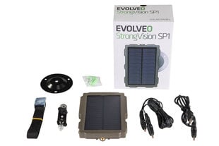 EVOLVEO StrongVision SP1, saules panelis ar iebūvētu akumulatoru cena un informācija | Saules paneļi, komponentes | 220.lv