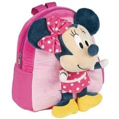 Детская сумка Minnie Mouse, розовая, 20 x 23 x 8 см цена и информация | Школьные рюкзаки, спортивные сумки | 220.lv