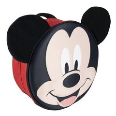 Bērnu soma Mickey Mouse, melna, 9 x 27 x 27 cm cena un informācija | Skolas somas | 220.lv