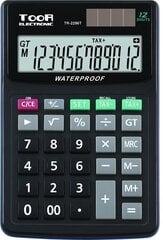 Kalkulators TOOR 2296T, 12 cipari цена и информация | Канцелярия | 220.lv