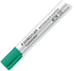 Marķieris baltajai tāfelei STAEDTLER Lumocolor 351, zaļš цена и информация | Канцелярия | 220.lv