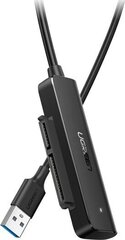 Ugreen CM321 USB uz SATA adapteris, 50 cm, melns цена и информация | Адаптеры и USB разветвители | 220.lv