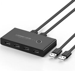 Ugreen US216 USB 3.0 komutācijas adapteris, melns cena un informācija | Rūteri (maršrutētāji) | 220.lv