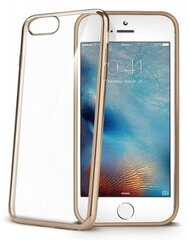 Vāks Laserby Celly, paredzēts Apple iPhone 7 Plus, zelta cena un informācija | Telefonu vāciņi, maciņi | 220.lv