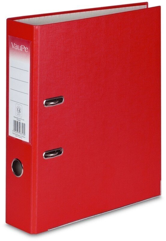Mape-reģistrs X-FILES, standarta, A4, 50 mm, sarkana cena un informācija | Kancelejas preces | 220.lv
