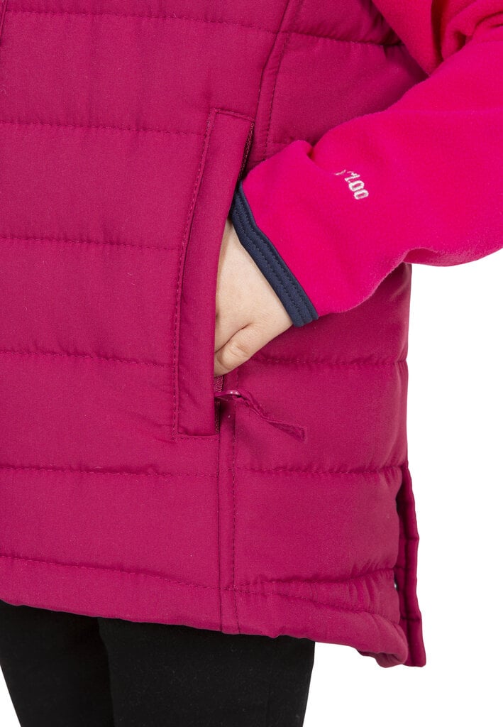 Veste bērniem Trespass Jadda UCJKGIM20001, rozā цена и информация | Jakas, džemperi, žaketes, vestes meitenēm | 220.lv