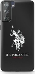 Чехол US Polo USP000099 для Samsung Galaxy S21 +, черный цена и информация | Чехлы для телефонов | 220.lv