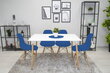 Krēsls Osa, zils цена и информация | Virtuves un ēdamistabas krēsli | 220.lv