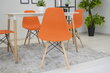 Krēsls Osa, oranžs cena un informācija | Virtuves un ēdamistabas krēsli | 220.lv