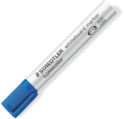 Marķieris baltajai tāfelei STAEDTLER Lumocolor 351 B, zils cena un informācija | Kancelejas preces | 220.lv