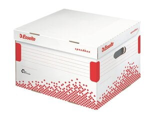 Arhīva kaste - konteiners ESSELTE, 367x263x325 mm, balta cena un informācija | Kancelejas preces | 220.lv