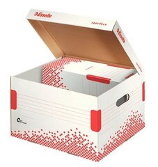 Arhīva kaste - konteiners ESSELTE, 433x263x364 mm, balta cena un informācija | Kancelejas preces | 220.lv