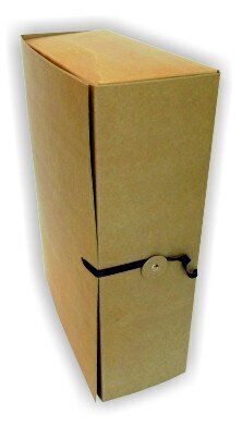 Arhīva kaste ar aukliņu SM-LT, 320x235x100 mm, brūna cena un informācija | Kancelejas preces | 220.lv