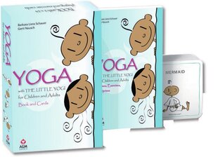 Kārtis Yoga With The Little Yogi ar grāmatu cena un informācija | Galda spēles | 220.lv
