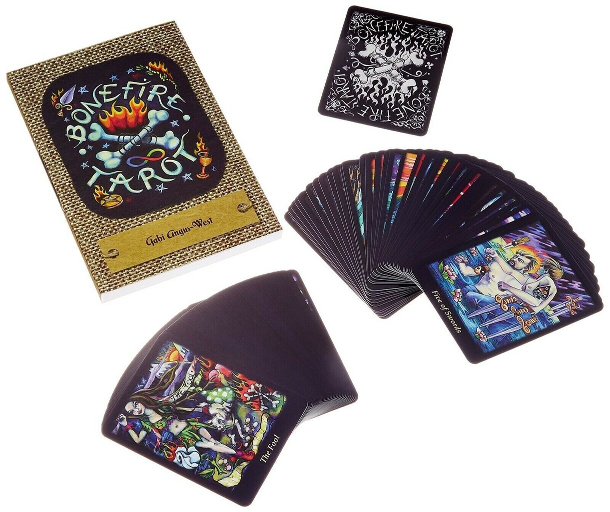 Карты Таро Bonefire Tarot цена | 220.lv