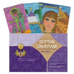 Taro kārtis The Egyptian Lenormand cena un informācija | Ezotērika | 220.lv