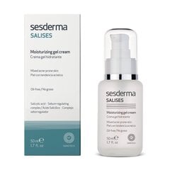 Mitrinošs gela krēms Sesderma Salises, 50 ml cena un informācija | Sejas krēmi | 220.lv