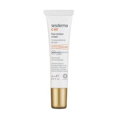 Acu kontūras krēms Sesderma C-Vit, 15 ml cena un informācija | Acu krēmi, serumi | 220.lv