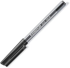 Lodīšu pildspalva STAEDTLER STICK DOCUMENT 430 M, 0.5 mm, melna cena un informācija | Rakstāmpiederumi | 220.lv