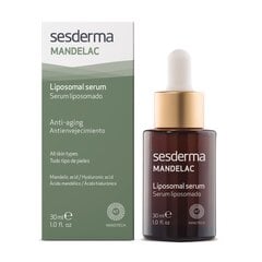 Liposomu serums Sesderma Mandelac, 30 ml cena un informācija | Serumi sejai, eļļas | 220.lv