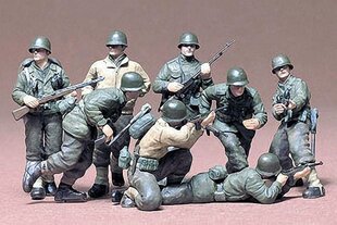 Tamiya - U.S. Infantry Set (West European Theater), 1/35, 35048 cena un informācija | Rotaļlietas zēniem | 220.lv