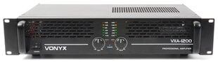 Vonyx PA-Amplifier VXA-1200 II 2x 600 Вт цена и информация | Домашняя акустика и системы «Саундбар» («Soundbar“) | 220.lv