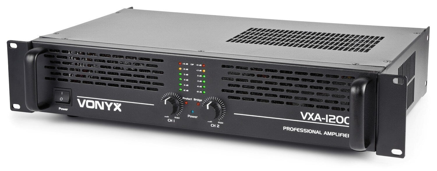 Vonyx PA-pastiprinātājs VXA-1200 II 2x 600W цена и информация | Mājas akustika, Sound Bar sistēmas | 220.lv