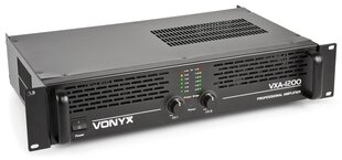 Vonyx PA-pastiprinātājs VXA-1200 II 2x 600W cena un informācija | Mājas akustika, Sound Bar sistēmas | 220.lv