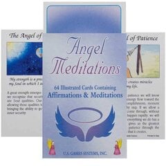 Карты таро Angel Meditation Affirmations цена и информация | Эзотерика | 220.lv