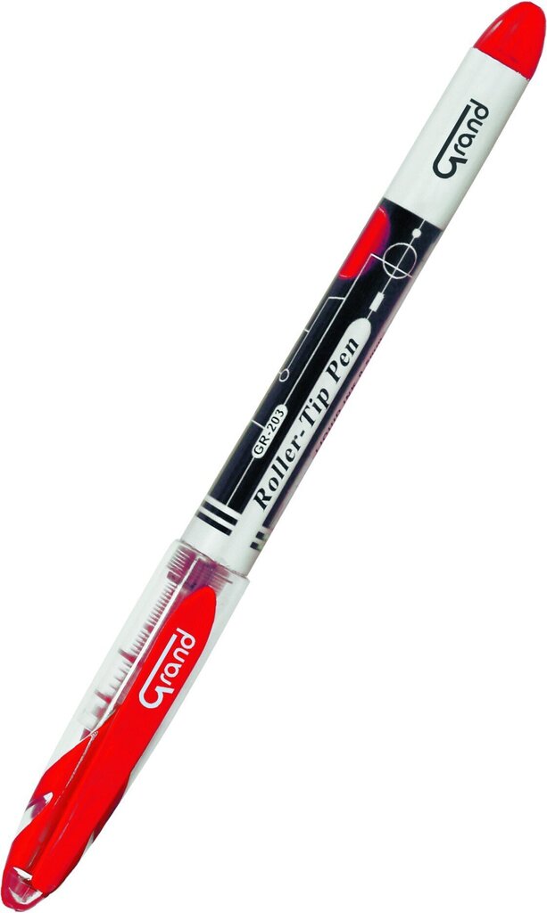 Pildspalva GRAND Roller pen, 0.5 mm, sarkana цена и информация | Rakstāmpiederumi | 220.lv