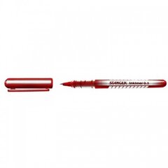 Pildspalva STANGER Rollerball liquid ink, 0.5 mm, sarkana цена и информация | Письменные принадлежности | 220.lv