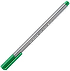 Pildspalva STAEDTLER TRIPLUS FINELINER, 0.3 mm, zaļa цена и информация | Письменные принадлежности | 220.lv