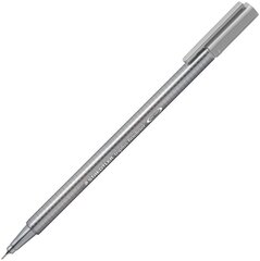 Pildspalva STAEDTLER TRIPLUS FINELINER, 0.3 mm, gaiši pelēka цена и информация | Письменные принадлежности | 220.lv