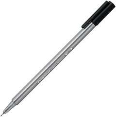 Pildspalva STAEDTLER TRIPLUS FINELINER, 0.3 mm, melna цена и информация | Письменные принадлежности | 220.lv