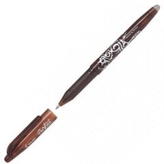 Ручка Pilot Frixion Ball с ластиком, 0,7 мм, коричневая цена и информация | Письменные принадлежности | 220.lv