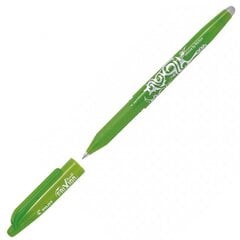 Pildspalva Pilot Frixion Ball ar dzēšgumiju, 0.7 mm, gaiši zaļa cena un informācija | Rakstāmpiederumi | 220.lv