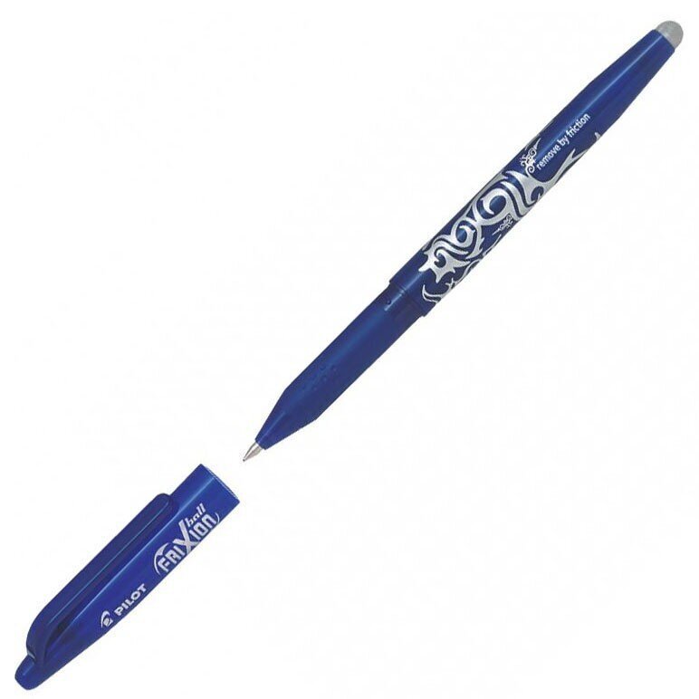Pildspalva Pilot Frixion Ball ar dzēšgumiju, 0.5 mm, zila cena un informācija | Rakstāmpiederumi | 220.lv