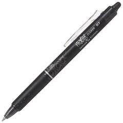 Automātiska pildspalva Pilot Frixion Clicker ar dzēšgumiju, 0.5 mm, melna cena un informācija | Rakstāmpiederumi | 220.lv