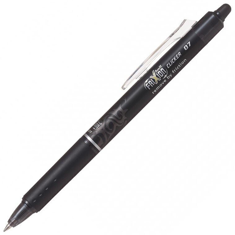 Automātiska pildspalva Pilot Frixion Clicker ar dzēšgumiju, 0.5 mm, melna цена и информация | Rakstāmpiederumi | 220.lv