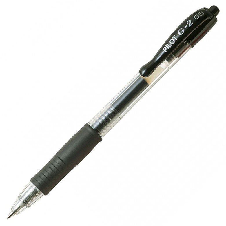 Automātiska gēla pildspalva PILOT G2, 0.7 mm, melna cena un informācija | Rakstāmpiederumi | 220.lv