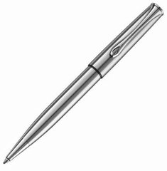 Automātiska lodīšu pildspalva Diplomat Esteem, matēta hroma pārklājums, 0.7 mm, zila cena un informācija | Rakstāmpiederumi | 220.lv