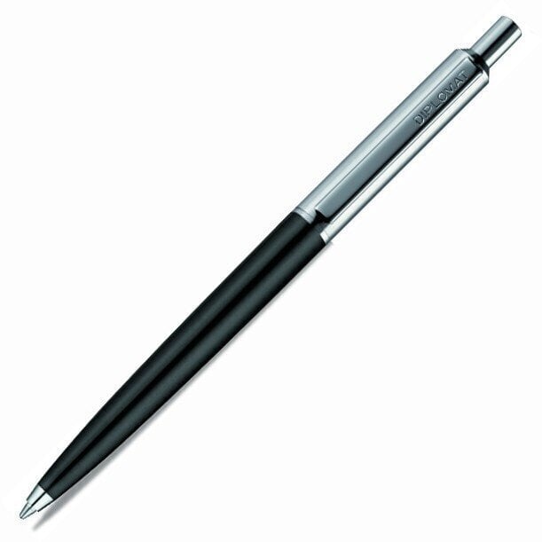 Automātiska lodīšu pildspalva Diplomat Magnum Equipment, melns korpuss, 0.7 mm, zila цена и информация | Rakstāmpiederumi | 220.lv