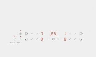 Индукционная варочная панель Electrolux LIR60430BW, 4 конфорки; белая цена и информация | Варочные поверхности | 220.lv
