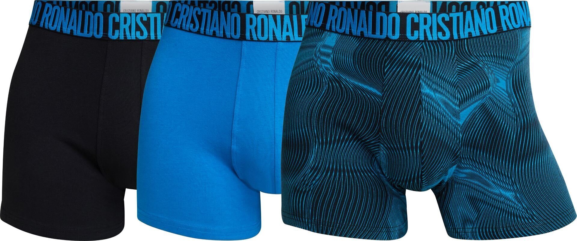 Cristiano Ronaldo CR7 vīriešu apakšbikses, 3 gab. cena un informācija | Vīriešu apakšbikses | 220.lv