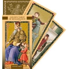 Taro kārtis Golden Tarot Of Renaissance cena un informācija | Ezotērika | 220.lv