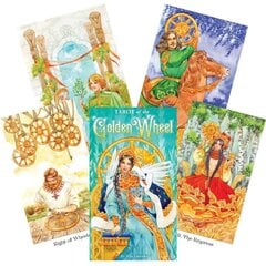 Taro kārtis Tarot of the Golden Wheel cena un informācija | Ezotērika | 220.lv