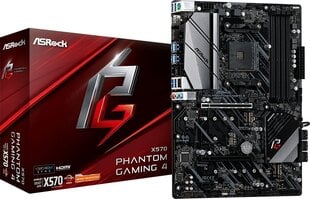 ASRock X570 Phantom Gaming 4 cena un informācija | Asrock Datortehnika | 220.lv