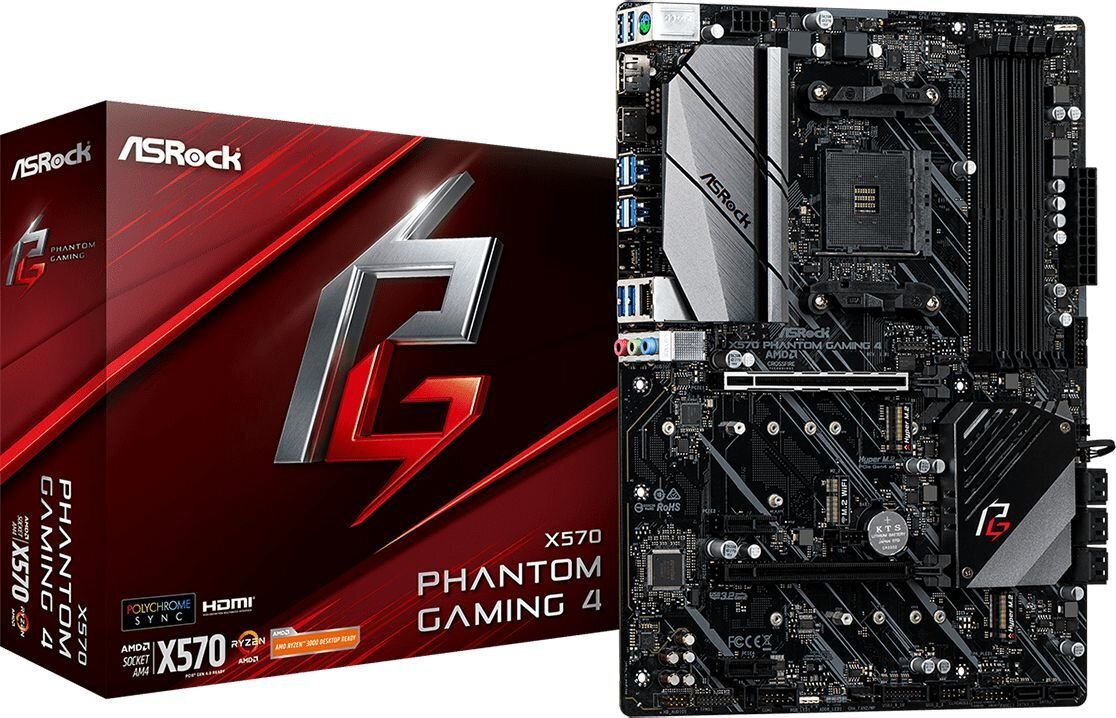 ASRock X570 Phantom Gaming 4 цена и информация | Mātesplates | 220.lv